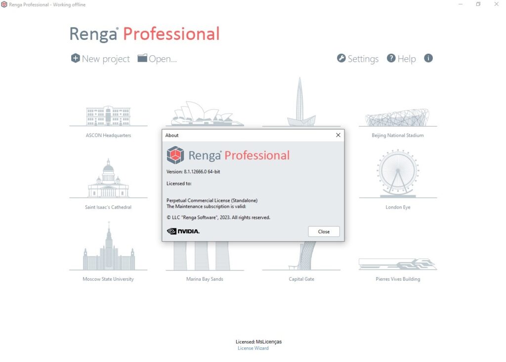 Renga Professional 8.1 Renga Professional 8.1